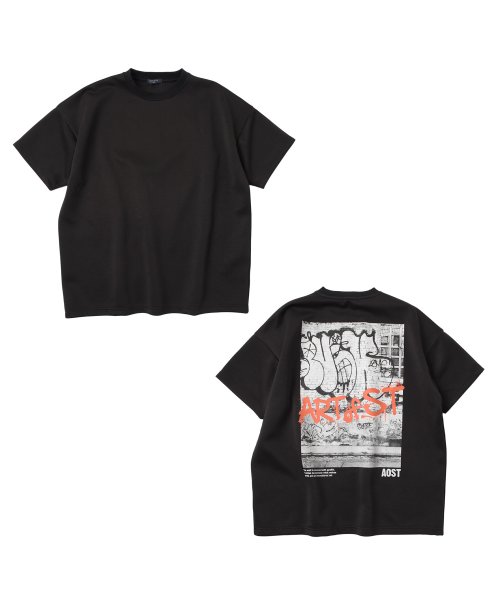 GLAZOS(グラソス)/【速乾】【接触冷感】【セットアップ対応】ダンボール・アソートダンス半袖Tシャツ/img15