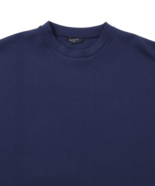 GLAZOS(グラソス)/【接触冷感】エアリークッション・レイヤード半袖Tシャツ/img06