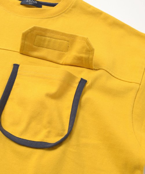 GLAZOS(グラソス)/【Penfield】USAコットン・ポケット付きバックロゴ半袖Tシャツ/img05