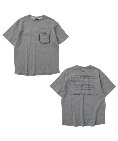 GLAZOS(グラソス)/【Penfield】USAコットン・ポケット付きバックロゴ半袖Tシャツ/img06