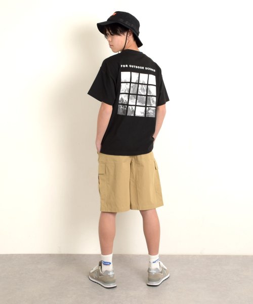 GLAZOS(グラソス)/【Penfield】USAコットン・バックスクエアフォト半袖Tシャツ/img03