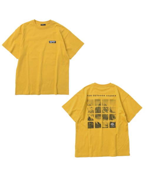 GLAZOS(グラソス)/【Penfield】USAコットン・バックスクエアフォト半袖Tシャツ/img10