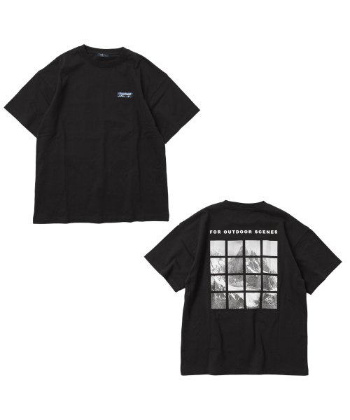 GLAZOS(グラソス)/【Penfield】USAコットン・バックスクエアフォト半袖Tシャツ/img11