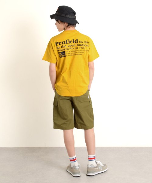 GLAZOS(グラソス)/【Penfield】USAコットン・バックロゴ半袖Tシャツ/img01