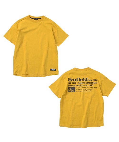 GLAZOS(グラソス)/【Penfield】USAコットン・バックロゴ半袖Tシャツ/img08