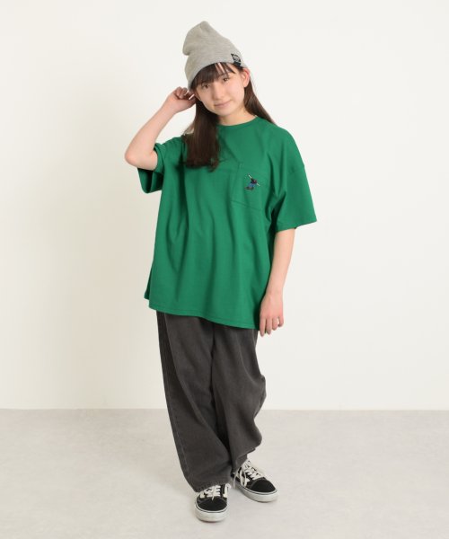 GLAZOS(グラソス)/【STREET】スケーター刺繍ビッグ半袖Tシャツ/img04