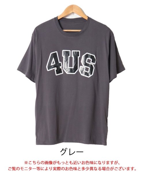 GOLD JAPAN(ゴールドジャパン)/大きいサイズ レディース ビッグサイズ オーバーサイズロゴTシャツ/img15