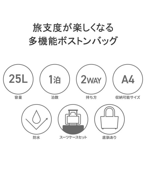 MILESTO(ミレスト)/ミレスト ボストンバッグ レディース メンズ MILESTO 軽い 2WAY 旅行バッグ ショルダー A4 25L TROT ダッフルバッグ MLS882/img05