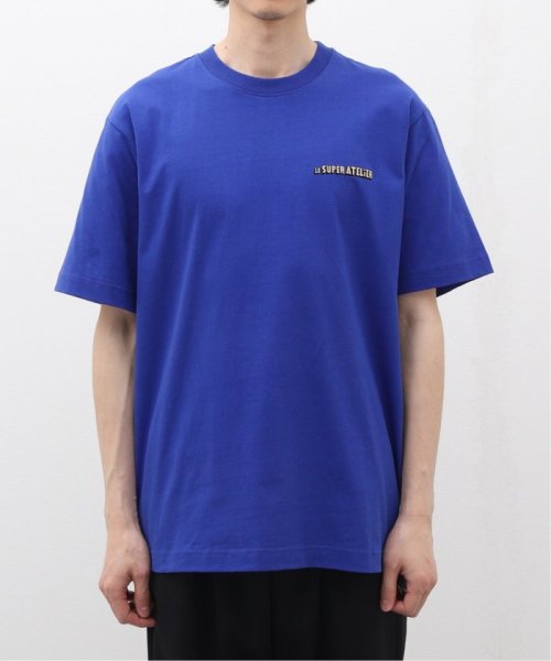 417 EDIFICE(フォーワンセブン　エディフィス)/【LE SUPER ATELIER】Tshirt Blue/img01