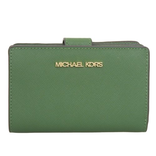 MICHAEL KORS(マイケルコース)/MICHAEL KORS マイケルコース JET SET TRAVEL MEDIUM 二つ折り 財布 レザー Mサイズ/img01