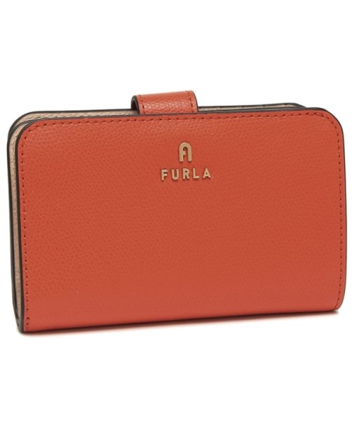 FURLA(フルラ)/フルラ 二つ折り財布 カメリア オレンジ ベージュ レディース FURLA WP00314 ARE000 2823S/img01