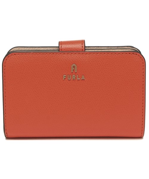 FURLA(フルラ)/フルラ 二つ折り財布 カメリア オレンジ ベージュ レディース FURLA WP00314 ARE000 2823S/img05