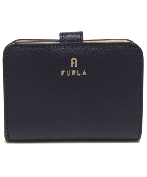 FURLA(フルラ)/フルラ 二つ折り財布 カメリア ブルー ブラック レディース FURLA WP00315 ARE000 2717S/img05