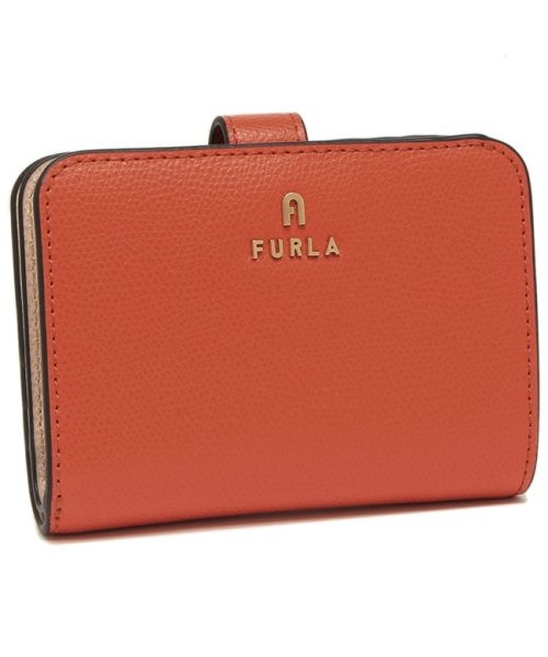 FURLA(フルラ)/フルラ 二つ折り財布 カメリア オレンジ ベージュ レディース FURLA WP00315 ARE000 2823S/img01