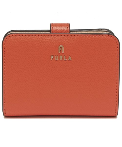 FURLA(フルラ)/フルラ 二つ折り財布 カメリア オレンジ ベージュ レディース FURLA WP00315 ARE000 2823S/img05