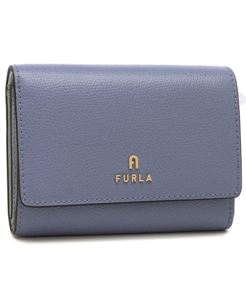 FURLA(フルラ)/フルラ 二つ折り財布 カメリア ミニ財布 ブルー レディース FURLA WP00325 ARE000 2506S/img01