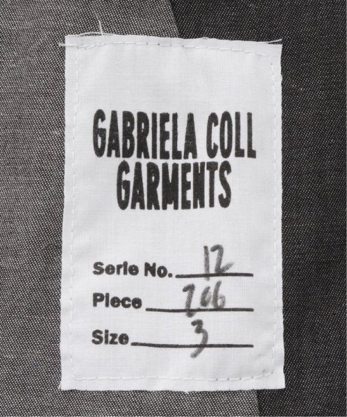 【GABRIELA COLL GARMENTS / ガブリエラ コール ガーメンツ】ULT FINE DENIM J ガブリエラ コール GABRIELA COLL GARMENTS ガーメンツ DENIM