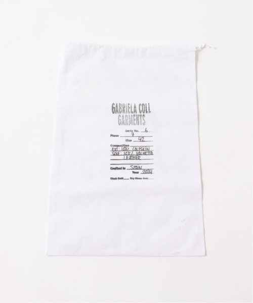 【GABRIELA COLL GARMENTS / ガブリエラ コール ガーメンツ】 BABOUCHE ガブリエラ コール GABRIELA COLL GARMENTS ガーメンツ