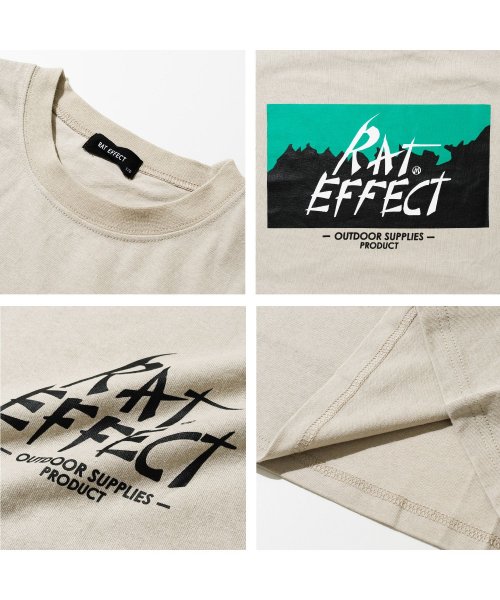 RAT EFFECT(ラット エフェクト)/Moutain スーパーBIG Tシャツ/img13