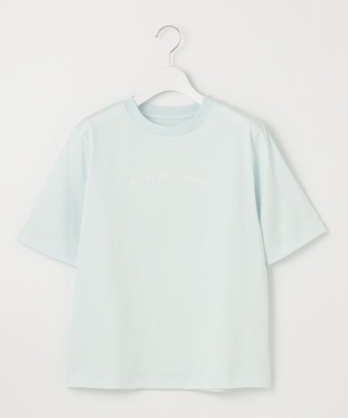 JIYU-KU (自由区)/【カタログ掲載・WEB限定カラーあり・洗える】ロゴ刺繍 Tシャツ/img11