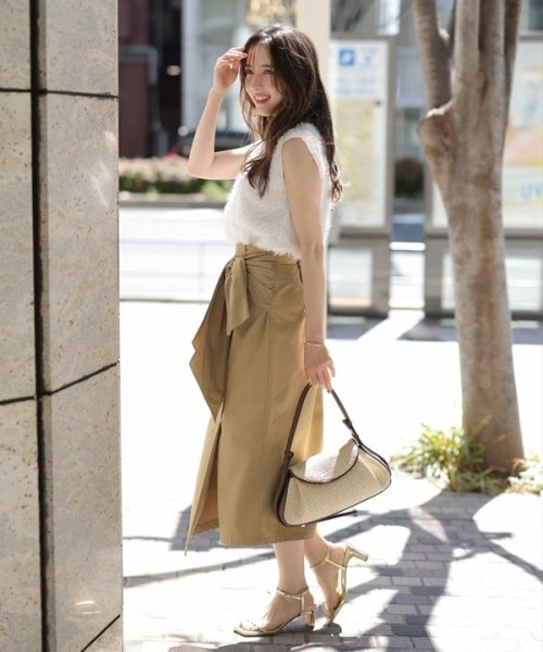 リボンラップスカート 予めご了承ください