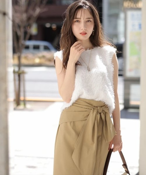 リボンラップスカート 予めご了承ください