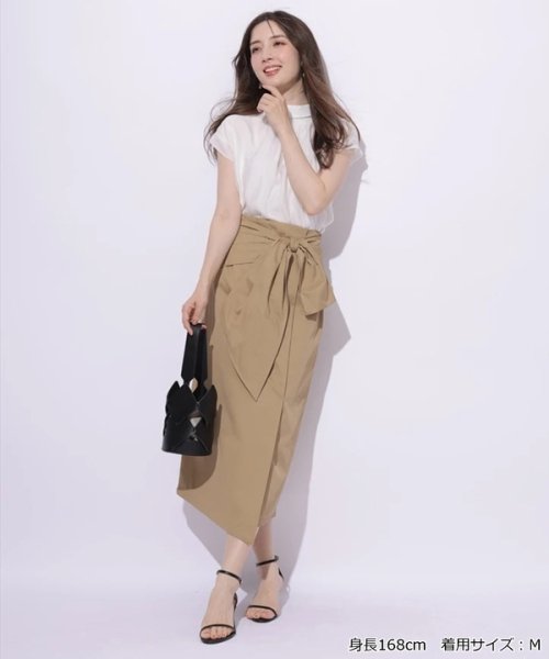 リボンラップスカート 予めご了承ください