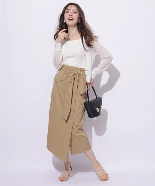 リボンラップスカート 予めご了承ください