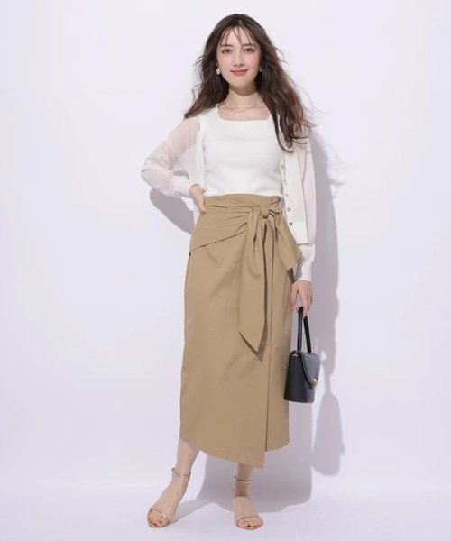 リボンラップスカート 予めご了承ください