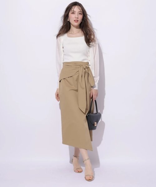 リボンラップスカート 予めご了承ください