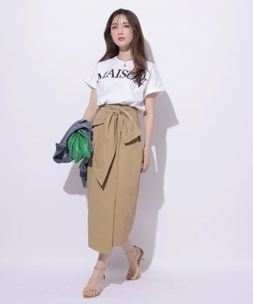 リボンラップスカート 予めご了承ください