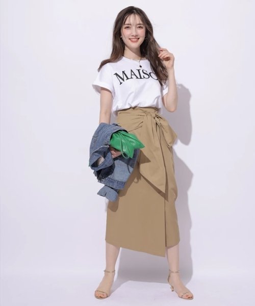 リボンラップスカート 予めご了承ください