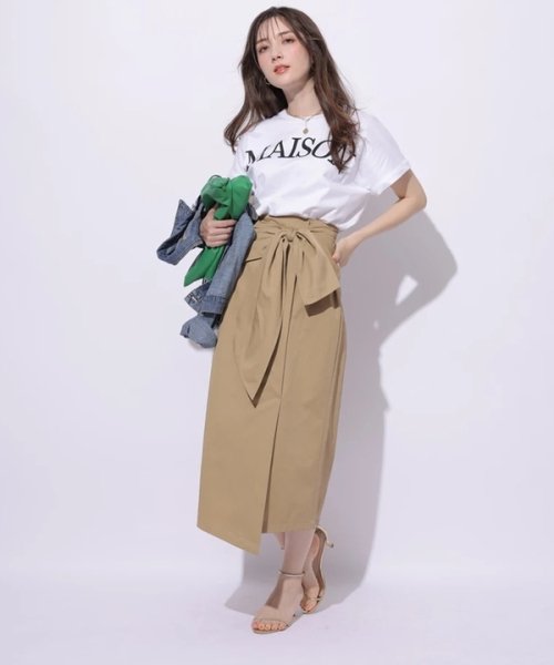 リボンラップスカート 予めご了承ください