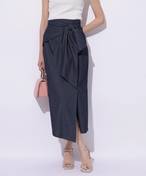 リボンラップスカート 予めご了承ください