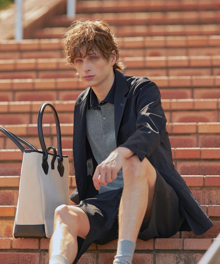 jpress MECHANICAL ナイロンハイパワーストレッチセットアップ J.PRESS