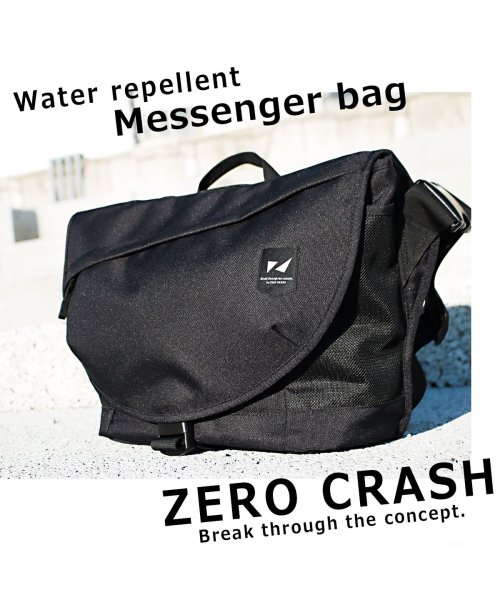 ZERO CRASH(ゼロクラッシュ)/メッセンジャーバッグ ボディバッグ ショルダーバッグ レディース メンズ 撥水ポリ ZERO CRASH ゼロクラッシュ ブランド  12－1709K /img20