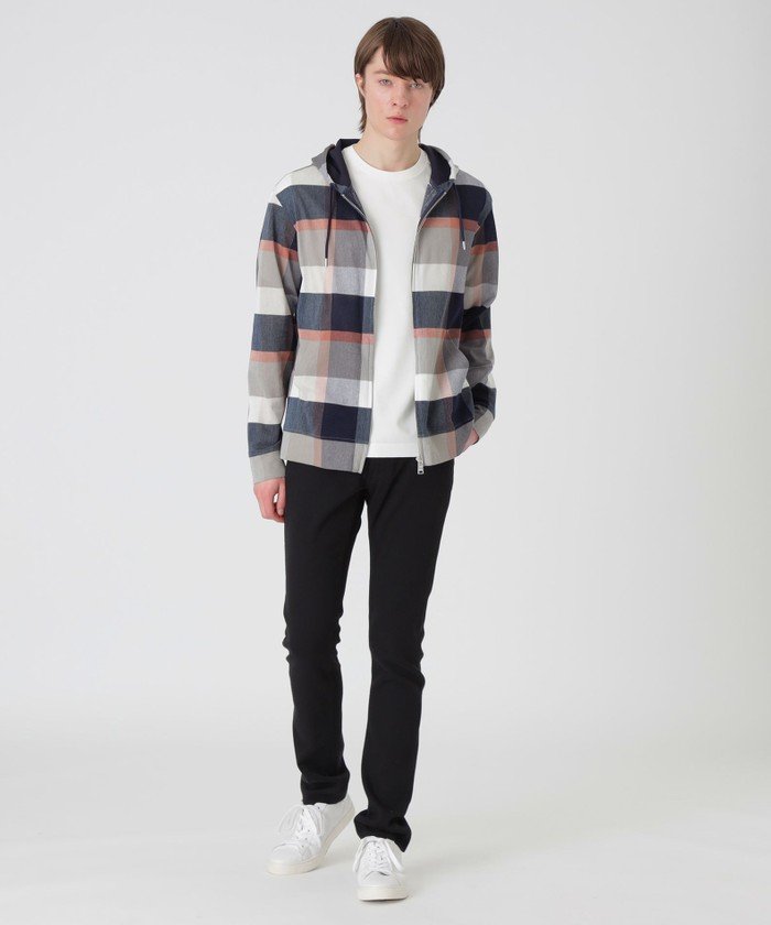 ラッセルクレストブリッジチェックパーカー(505860380)｜HANKYU MEN