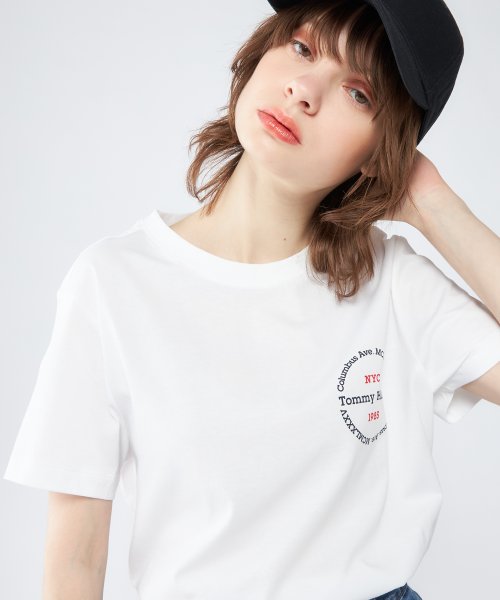 TOMMY HILFIGER(トミーヒルフィガー)/【オンライン・一部店舗限定】ラウンドロゴTシャツ/img38