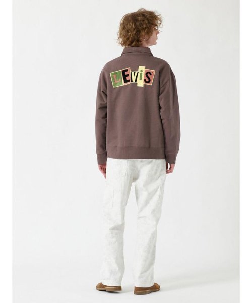 Levi's(リーバイス)/LEVI'S(R) SKATE ハーフジップシャツ ブラウン PEPPERCORN/img18