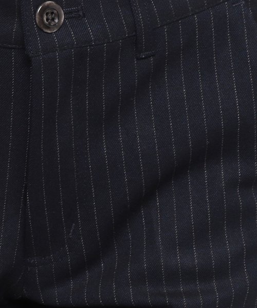 EDWIN(EDWIN)/#SO TAPERED TROUSER  PINSTRIPE NAVY/img05