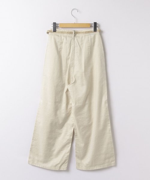 EDWIN(EDWIN)/#SOMETHING TUCK WIDE LINEN IVORY/img01