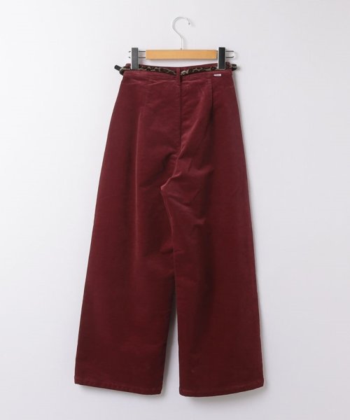 EDWIN(EDWIN)/#SOMETHING TUCK WIDE CORDS RED/img01