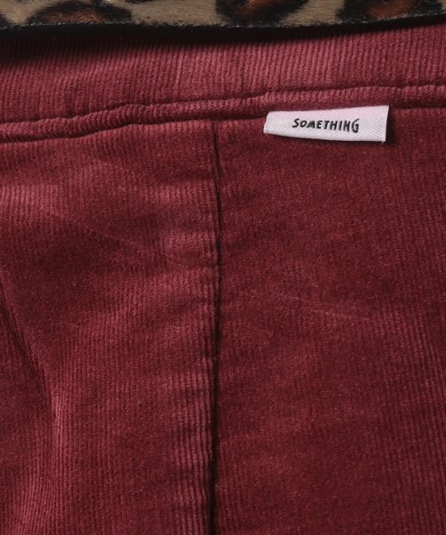 EDWIN(EDWIN)/#SOMETHING TUCK WIDE CORDS RED/img04