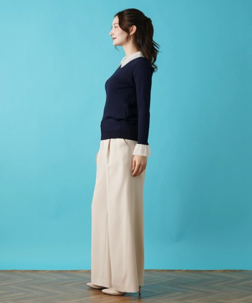 ワイドリブニットプルオーバー【THE NEW】 ニット・セーター BCD2228563582(17204円)