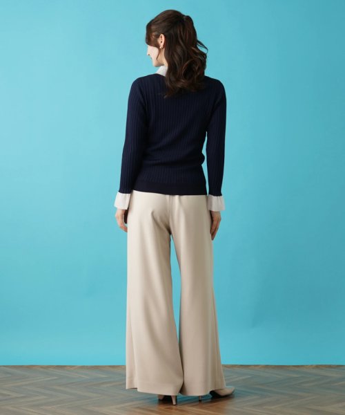 ワイドリブニットプルオーバー【THE NEW】 ニット・セーター BCD2228563582(17204円)