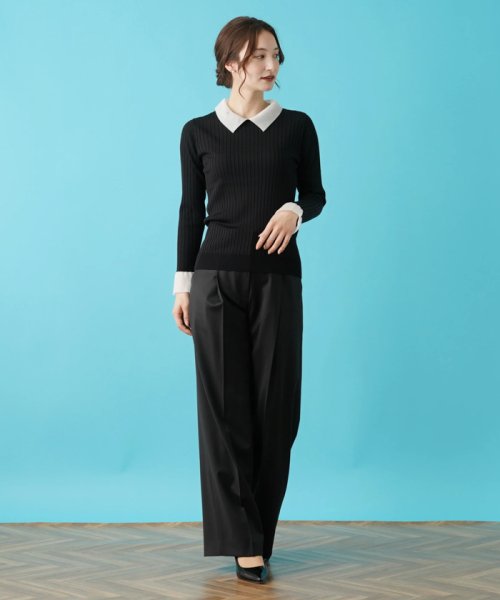 ワイドリブニットプルオーバー【THE NEW】 ニット・セーター BCD2228563582(17204円)