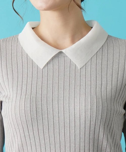 ワイドリブニットプルオーバー【THE NEW】 ニット・セーター BCD2228563582(17204円)