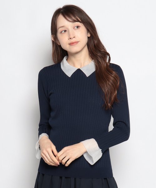 ワイドリブニットプルオーバー【THE NEW】 ニット・セーター BCD2228563582(17204円)