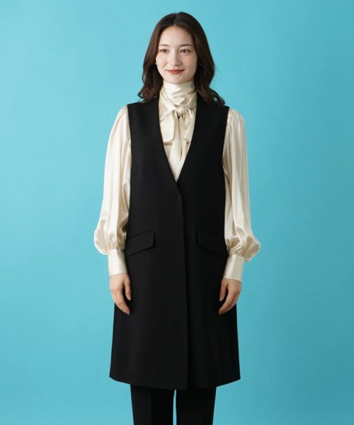 Leilian(レリアン)/【セットアップ対応商品】ロングベスト【NEW FORMAL】/img24