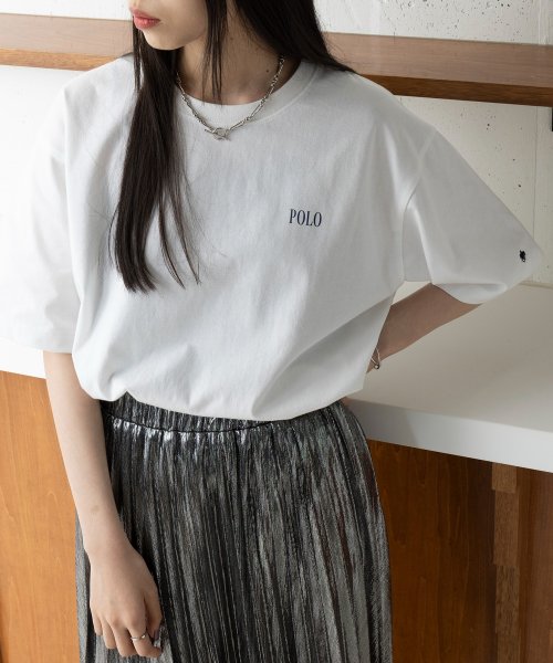 POLO BCS(ポロ　ビーシーエス)/◎SETUP7別注商品◎【POLO BCS / ポロ ビーシーエス】Mini POLO oversize print Tee Tシャツ 半袖 ワンポイント ロゴ/img85